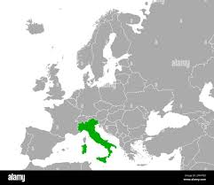 Grey map italy hi-res stock photography and images - Page 8 - Alamy