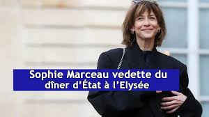Sophie Marceau vedette du dîner d\u2019État à l\u2019Elysée | DRM News Français