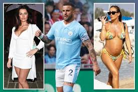 Kyle Walker at centre of WAG feud as mothers of his kids clash ...